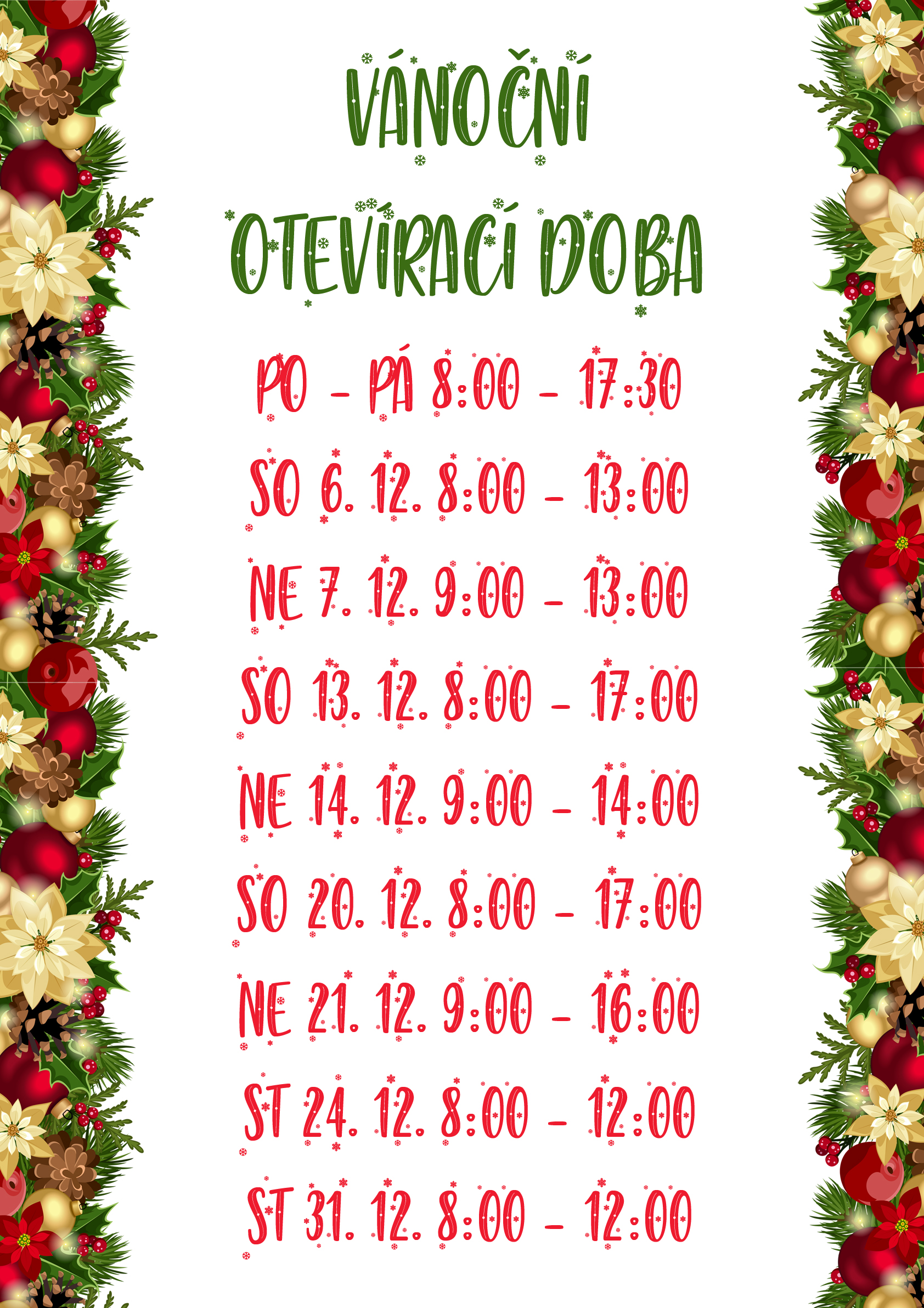 otevírací doba jicin